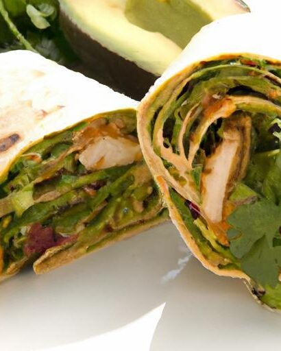 Wrap It Up: The Ultimate Chicken and Avocado Delight