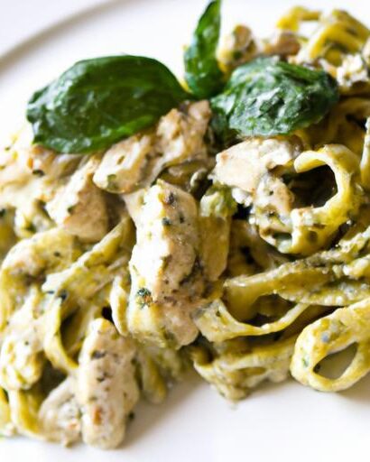 Creamy Chicken Pesto Pasta: A Flavorful Italian Classic