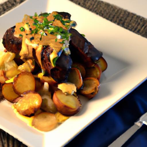 Savor Garlic Butter Steak Bites with Crispy Potatoes Bliss