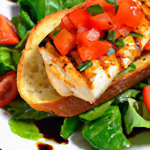 Savory Bruschetta on Chicken: A Flavorful Italian Twist