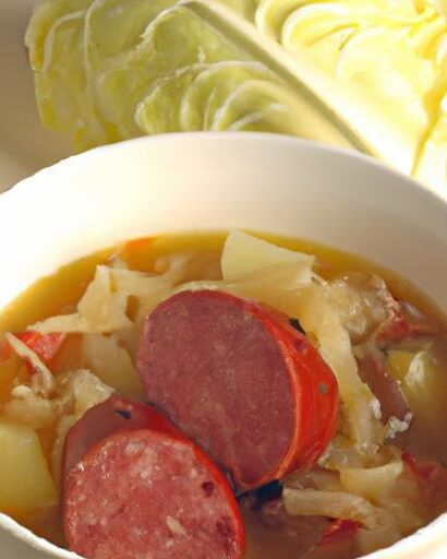 Warm Up Your Table: The Hearty Charm of Cabbage Sausage Soup