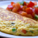 Wholesome Cheese & Veggie Omelette: A Nutritious Delight