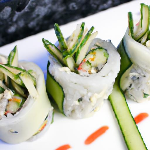 Crisp and Fresh: Discover the Delight of Cucumber Sushi Rolls