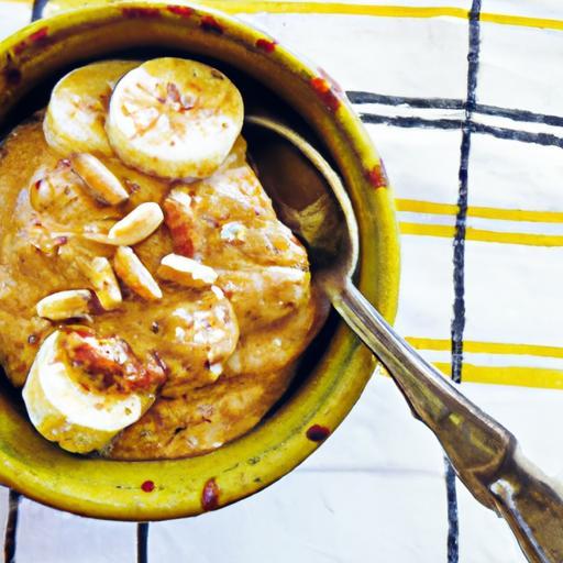 Banana & Peanut Butter Overnight Oats: A Nutty Breakfast Boost