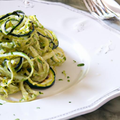 Zucchini Noodles with Pesto: A Fresh Twist on Healthy Pasta