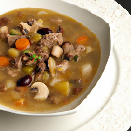 Hearty Beef, Barley & Mushroom Soup: A Comforting Classic
