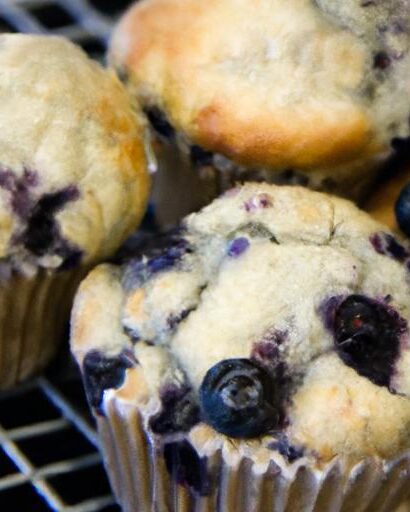 Fluffy Coconut Flour Blueberry Muffins: A Healthy Twist
