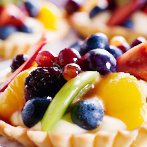 Delight in Mini Fruit Tarts: Pastry Cream Perfection