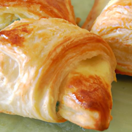 Flaky Delight: How to Make Spinach and Cheese Croissants