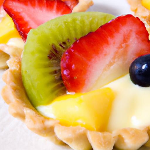 Delight in Mini Fruit Tarts: Pastry Cream Perfection