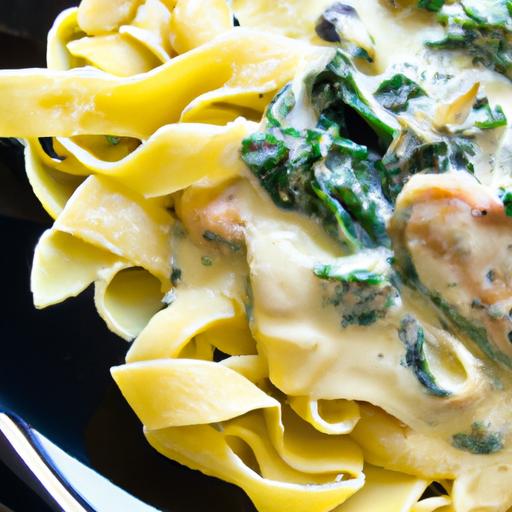 Creamy Chicken⁤ & Spinach Alfredo: A Flavorful Classic Twist