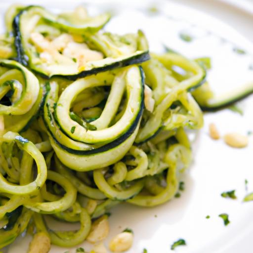 Zucchini Noodles with Pesto: A Fresh Twist on Healthy Pasta