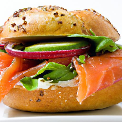 Savor the Art of the Perfect smoked Salmon Sandwich delight