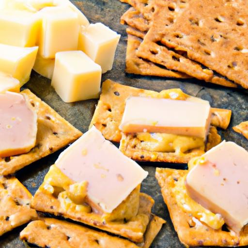 Crunchy Combos: Whole Grain Crackers Paired with Cheese