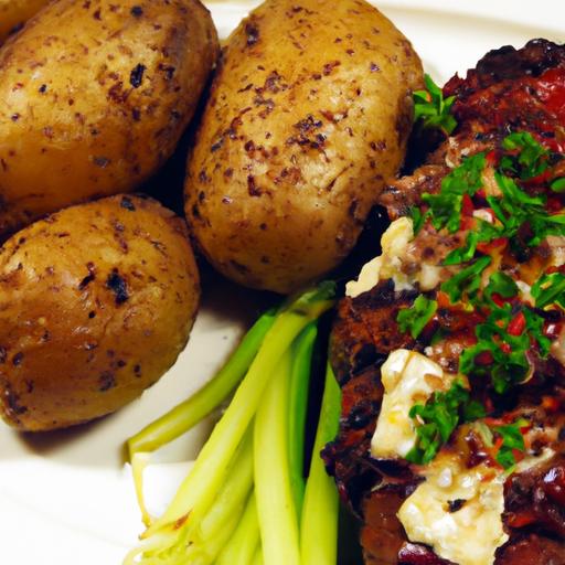 Savor Garlic Butter Steak Bites with Crispy⁣ Potatoes ‍Bliss