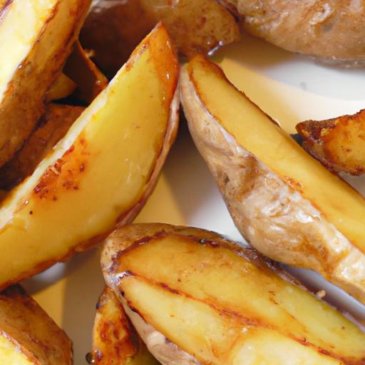 Crispy Baked Potato Wedges: Perfectly golden & Healthy Snack