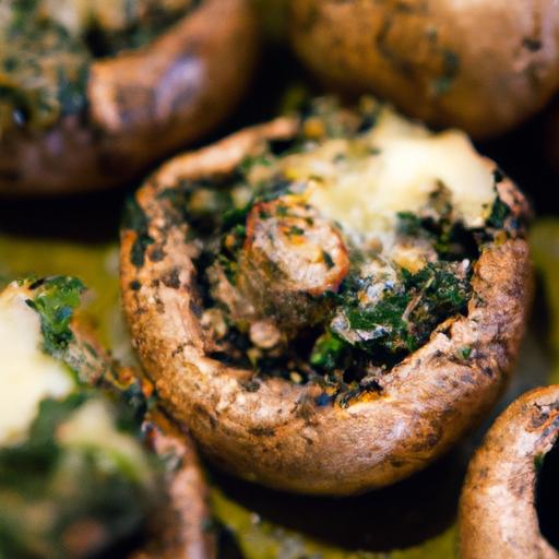 Savory Spinach & Feta Stuffed Mushrooms: A Flavorful Delight