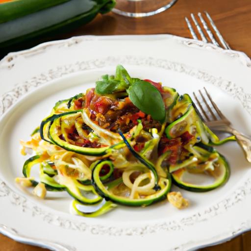 Zucchini Noodles with Bolognese: A Fresh Twist on Classic Flavor