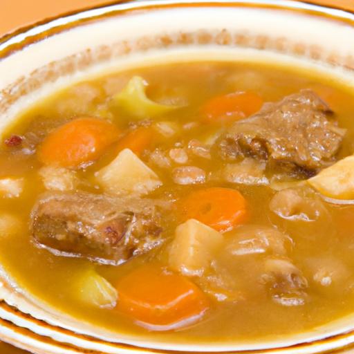 Hearty Beef and Barley Soup: A Nutritious Comfort Classic