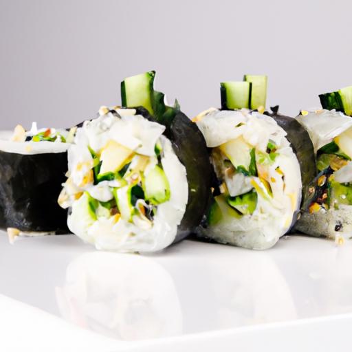 Crisp and Fresh: Discover the Delight of Cucumber Sushi Rolls