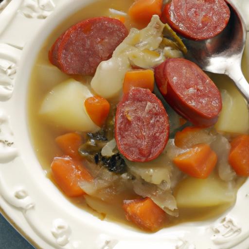 warm Up your Table: The Hearty Charm of Cabbage Sausage Soup