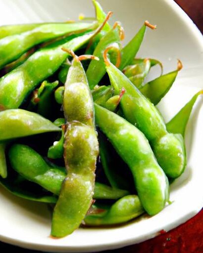 Savory Edamame with Sea Salt: A Healthy Snack Delight