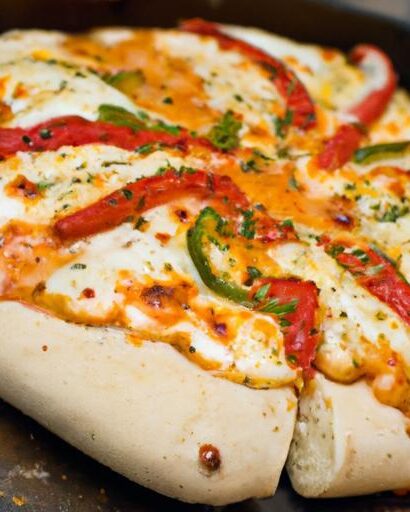 Spice Up Pizza Night: Bread, Cheese & Pepper Mix Magic
