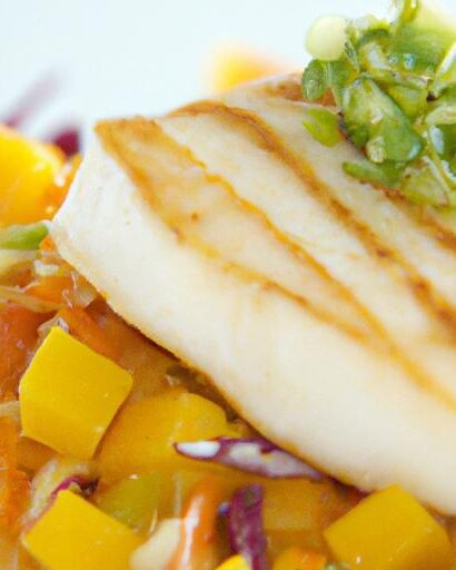 Tropical Delight: Mahi Mahi with Zesty Mango Salsa Recipe