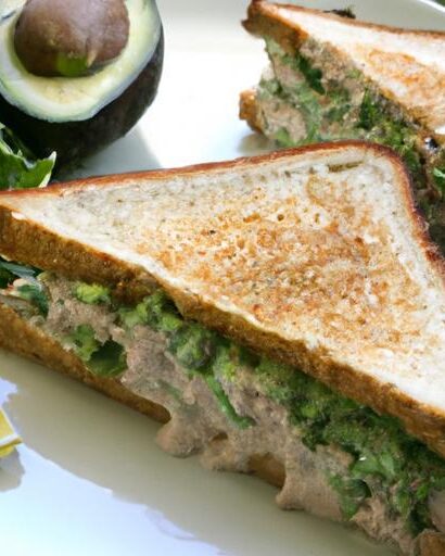 Tuna Avocado Sandwich: A Creamy Twist on a Classic Favorite