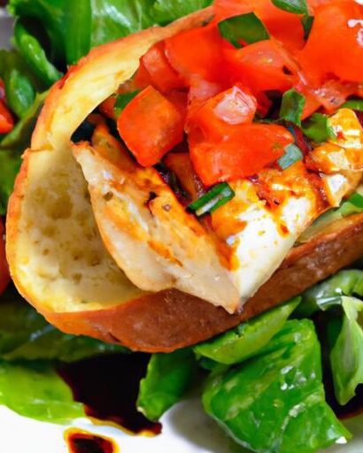 Savory Bruschetta on Chicken: A Flavorful Italian Twist