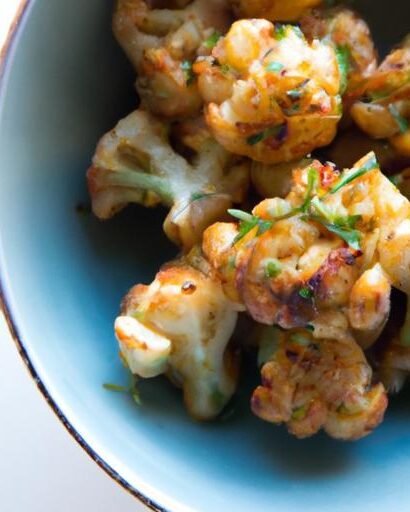 Crispy Roasted Cauliflower Bites: A Healthy Snack Upgrade