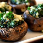 Savory Spinach & Feta Stuffed Mushrooms: A Flavorful Delight