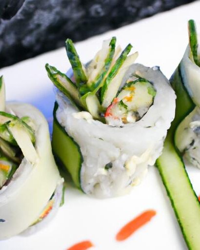 Crisp and Fresh: Discover the Delight of Cucumber Sushi Rolls