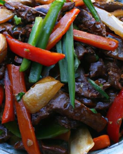 Sizzling Mongolian Beef Stir Fry: A Flavorful Easy Recipe