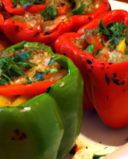 Vibrant & Delicious: The Best Vegan Stuffed Peppers Recipe