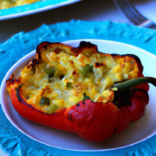 Cheesy Keto Stuffed Bell Pepper Casserole: Low-Carb Delight