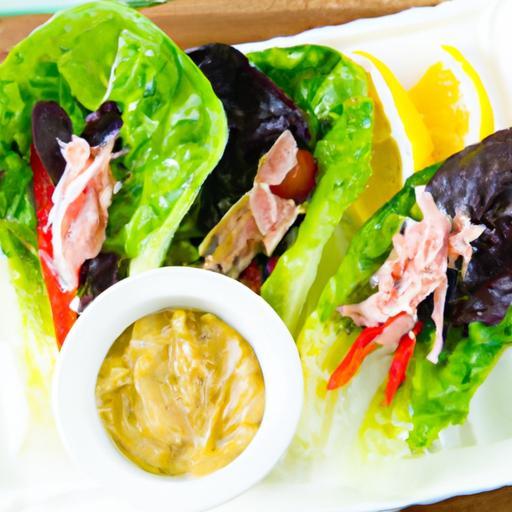 Fresh & Flavorful Tuna Salad Lettuce Wraps: A Light Delight