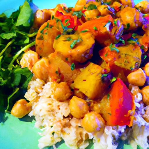 Vibrant Vegan & Gluten-Free Coconut Chickpea Curry Delight