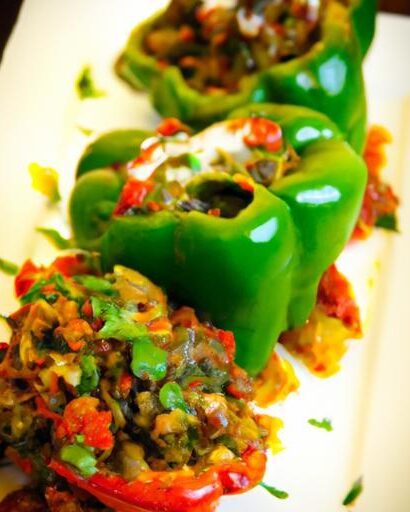 Stuffed Peppers Unveiled: A Colorful Burst of Flavors