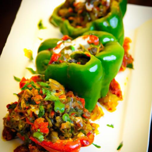 Stuffed Peppers Unveiled: A Colorful Burst of Flavors