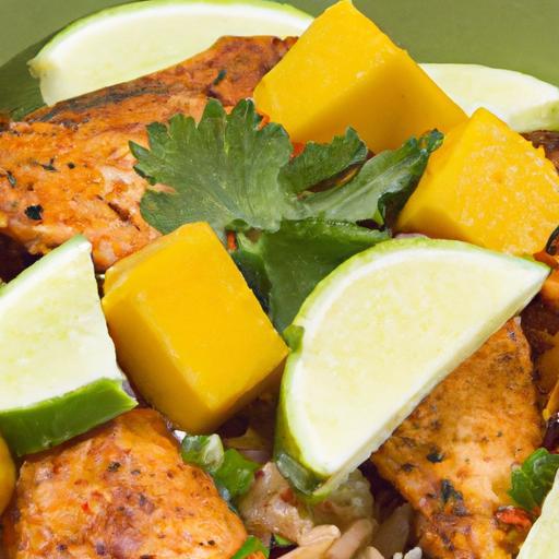 Tropical Twist: How to Make Chicken with Zesty Mango Salsa