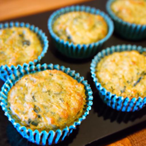 Fluffy Spinach & Cheese Muffins: A Savory Delight Recipe