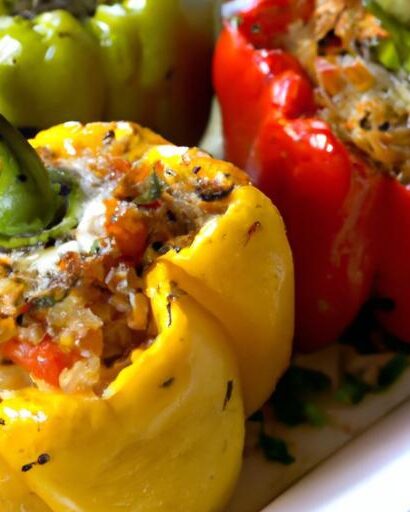 Budget-Friendly Keto Stuffed Bell Peppers for Family Meals