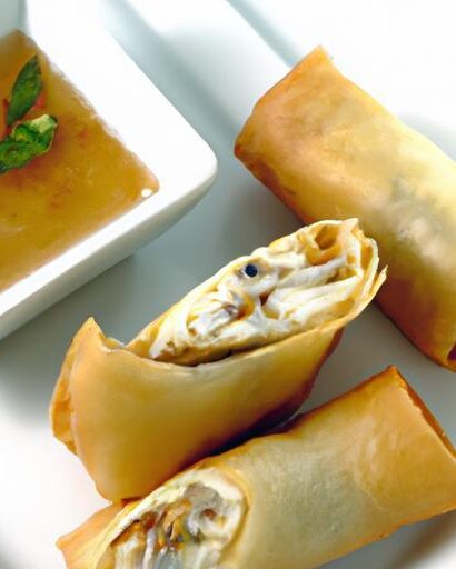 Crispy Rice Paper Egg Rolls: A Fresh Twist on Tradition