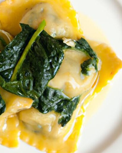 Delightful Spinach and Ricotta Ravioli: A Taste Adventure