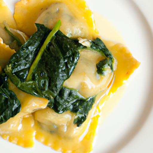 Delightful Spinach and Ricotta Ravioli: A Taste Adventure