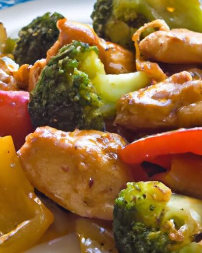 Colorful Chicken Stir-Fry: A Vibrant Veggie Delight