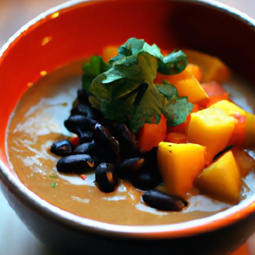 Southwest Black Bean & Sweet Potato Soup: Hearty Gluten-Free Delight