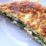 Wholesome Spinach and Feta Omelette: A Tasty Morning Boost