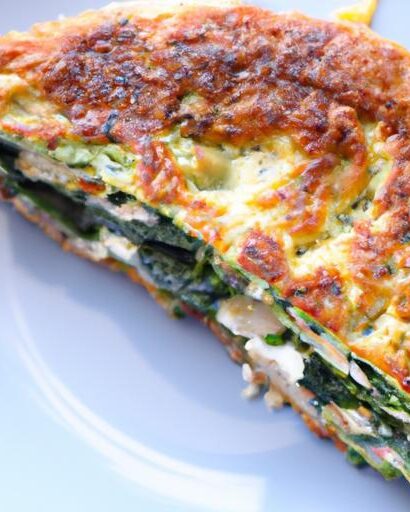 Wholesome Spinach and Feta Omelette: A Tasty Morning Boost